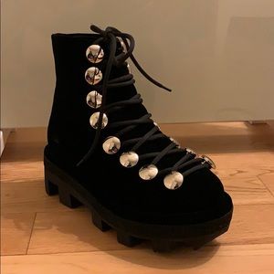 Alexander Wang (Never Worn) Velvet Boots